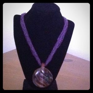 Murano glass necklace